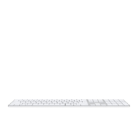 APPLE Magic Keyboard Touch ID pole numeryczne US Int. biały - 1292727 - zdjęcie 2